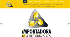 Desktop Screenshot of importadoraiccolombia.com